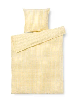 Bæk & Bølge Sengetøj, gul fra Juna