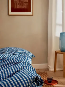 Bæk & Bølge Sengetøj, mørk blå fra Juna