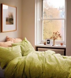 Bæk & Bølge Sengetøj, sort/sand fra Juna