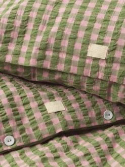 Bæk & Bølge Sengetøj, sort/sand fra Juna