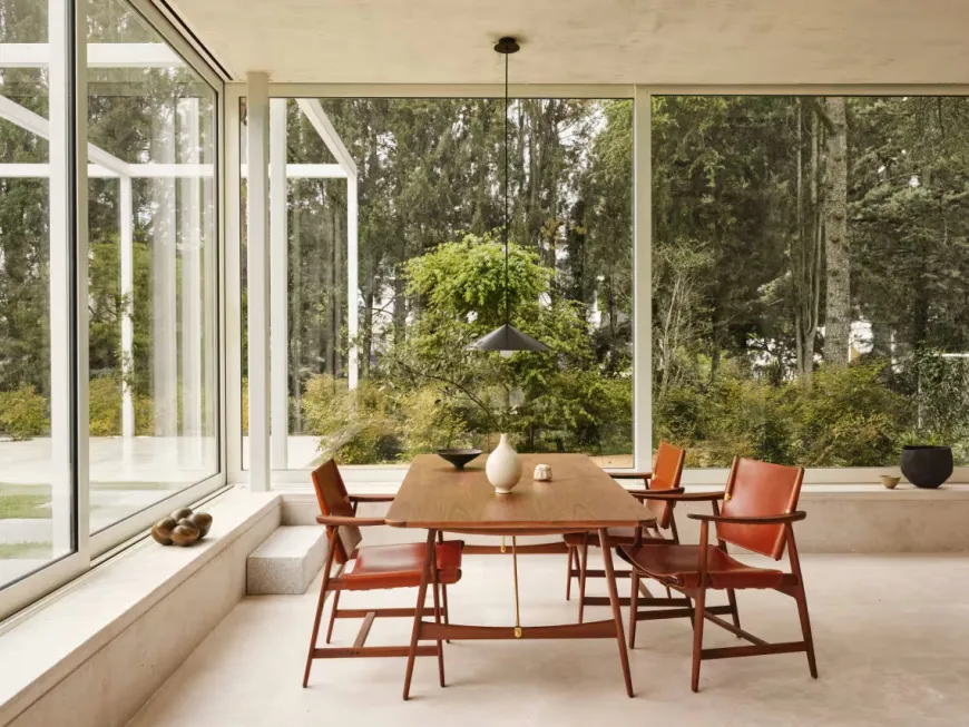 BM1160 Jagtbordet, 210 x 82 cm. af Børge Mogensen