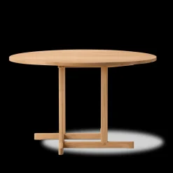 BM80 Shaker spisebord, rundt af Børge Mogensen