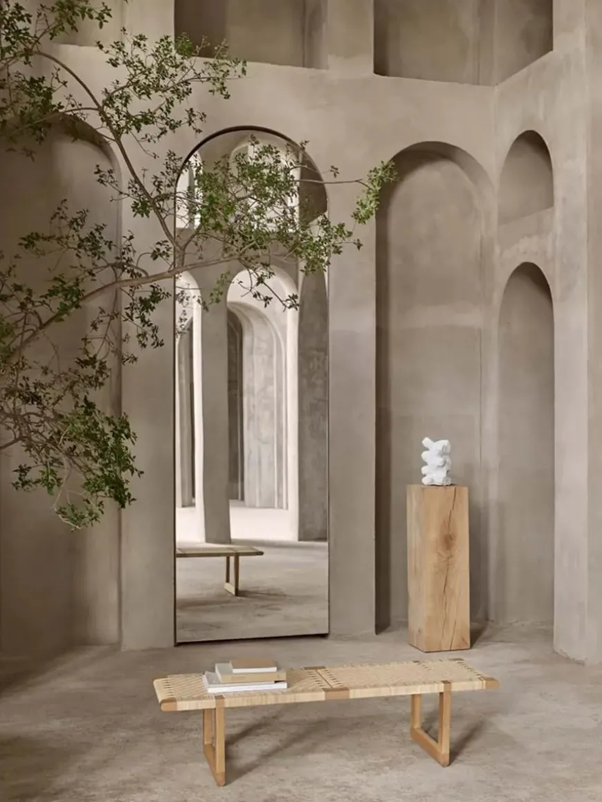 BM0488L Table Bench af Børge Mogensen