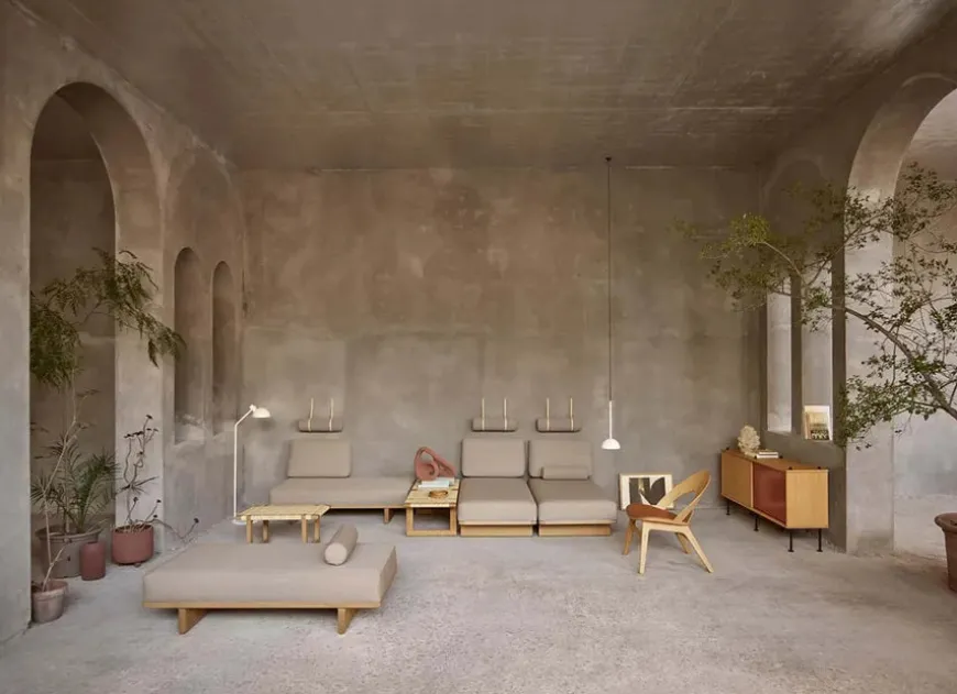 BM0488L Table Bench af Børge Mogensen