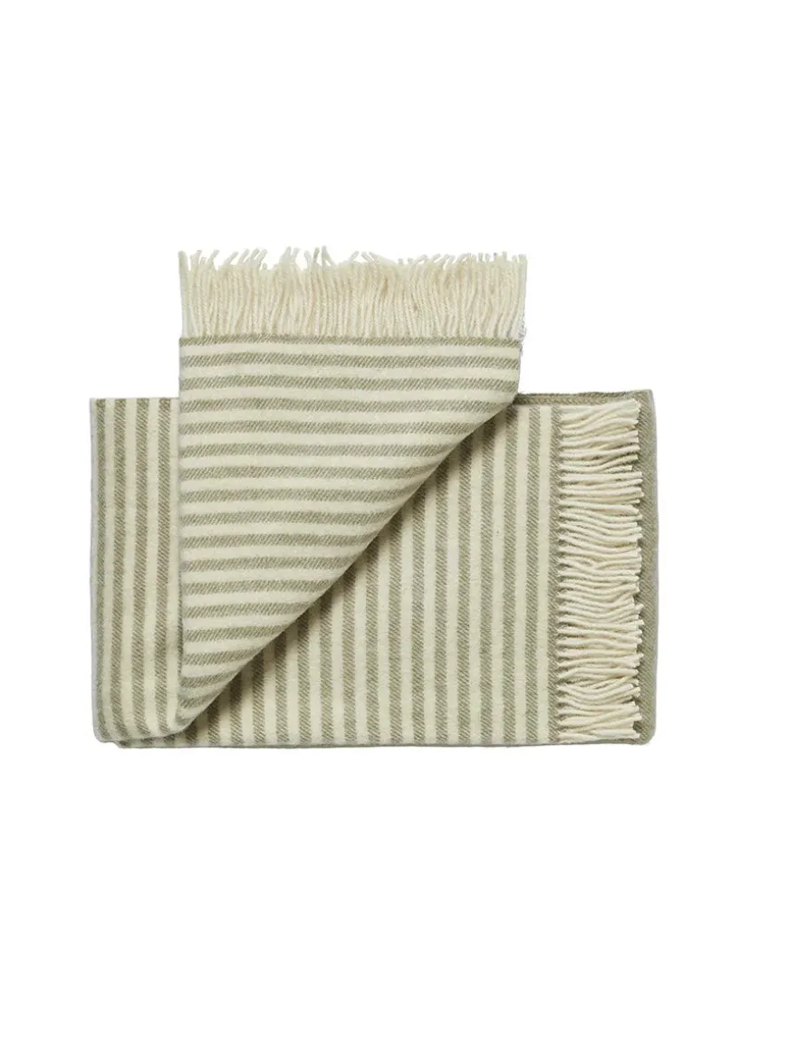 Bogø Plaid, light nordic grey fra Silkeborg Uldspinderi