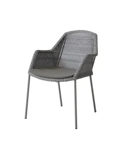 Breeze Havestol m. Armlæn, stabelbar fra Cane-line