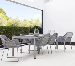 Breeze Havestol m. Armlæn, stabelbar fra Cane-line