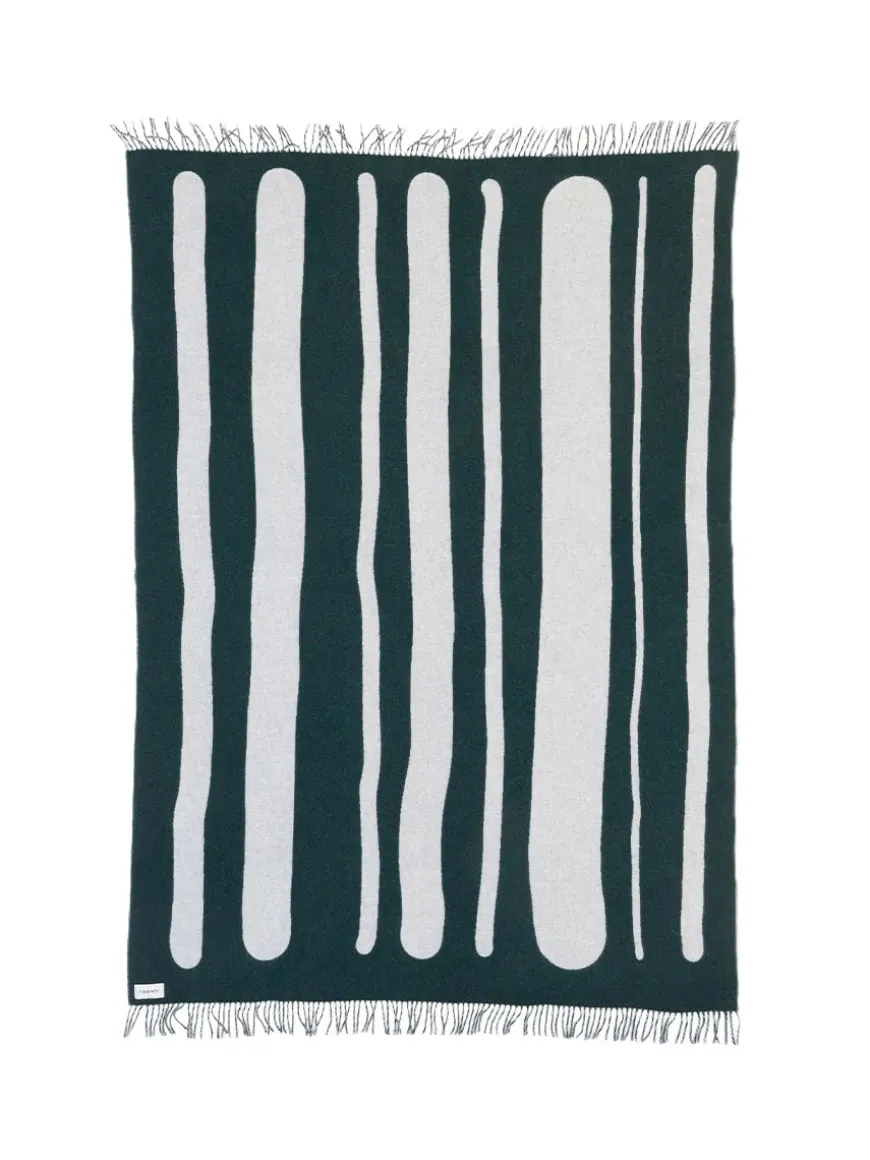 Brush Plaid, green/porcelain fra raawii