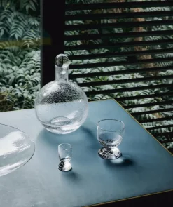 Bubble Glass Carafe Round fra Louise Roe