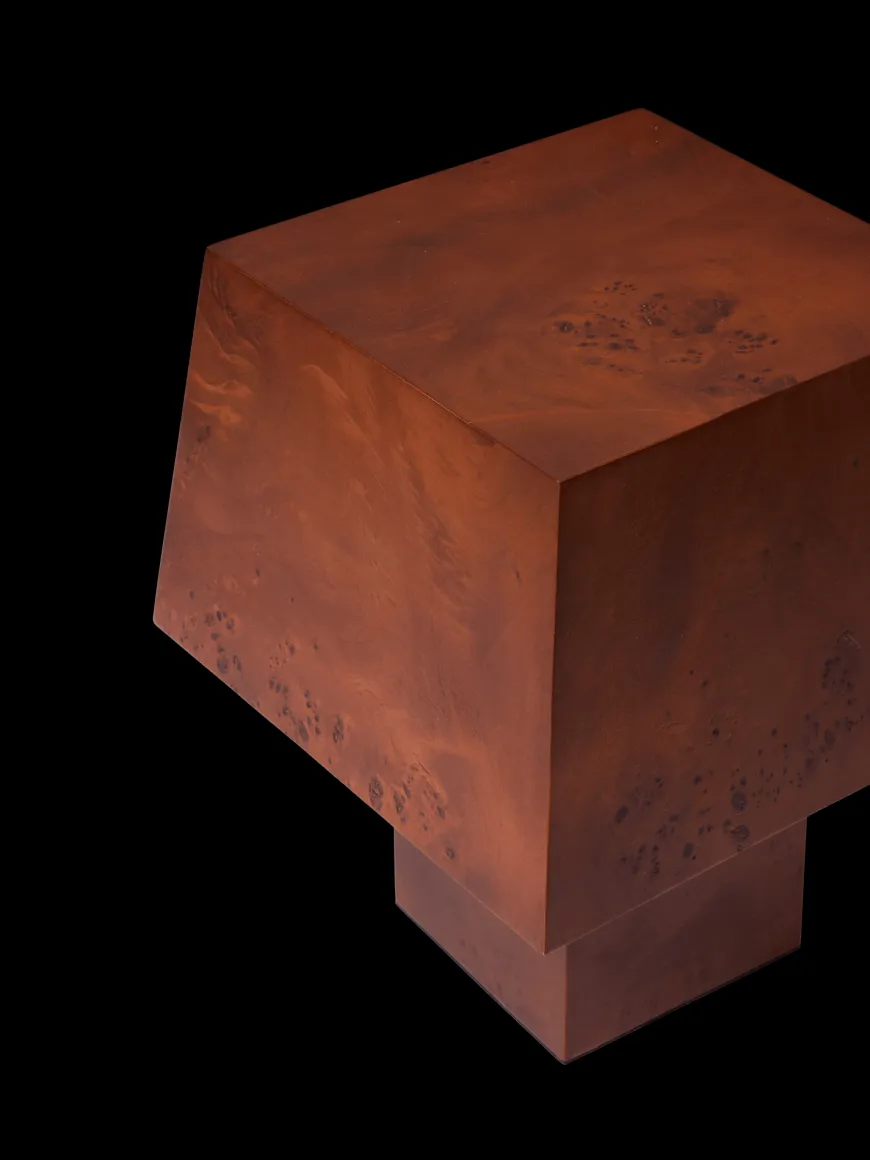 Burl table lampe i Dark Stained Burl fra Ferm Living