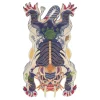 Burma Dragon Rug Large fra Bongusta