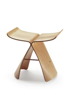 Butterfly Stool, ahorn fra Vitra