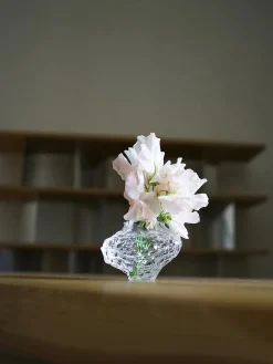 Canyon Vase Mini, clear fra Hein Studio