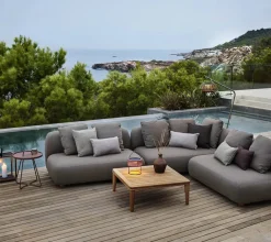 Capture 2-pers. Modulsofa, venstre inkl. Hyndesæt fra Cane-line