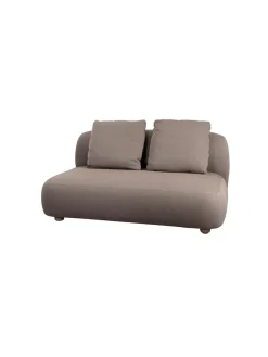 Capture 2-pers. Modulsofa, venstre inkl. Hyndesæt fra Cane-line