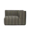 Catena Armrest Right Louisiana, sand/black fra Ferm Living