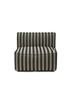 Catena Sofa Center Louisiana, sand/black fra Ferm Living