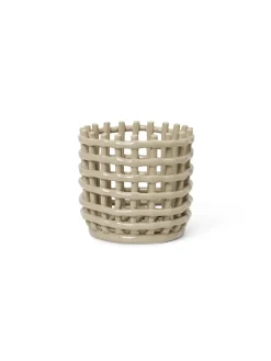 Ceramic Basket, oval fra Ferm Living