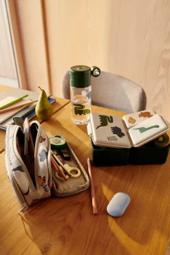 Clemence Bottle 350 ml, Dinosaurs/Mist fra Liewood