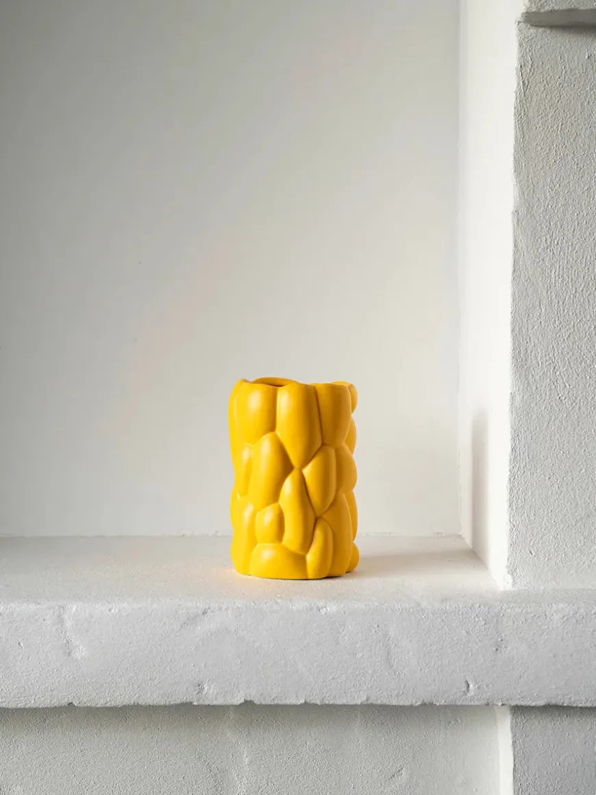 Cloud Vase, freesia yellow fra raawii
