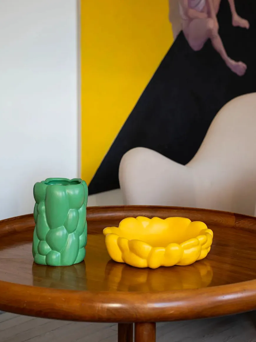 Cloud Vase, freesia yellow fra raawii