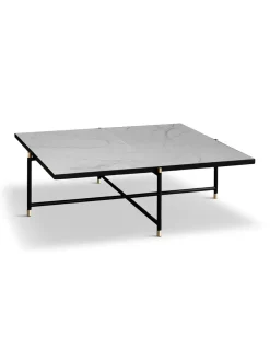 Coffee Table 90, hvid marmor fra HANDVÄRK