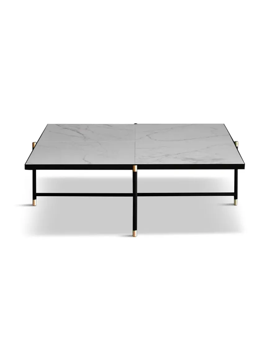 Coffee Table 90, sort marmor fra HANDVÄRK