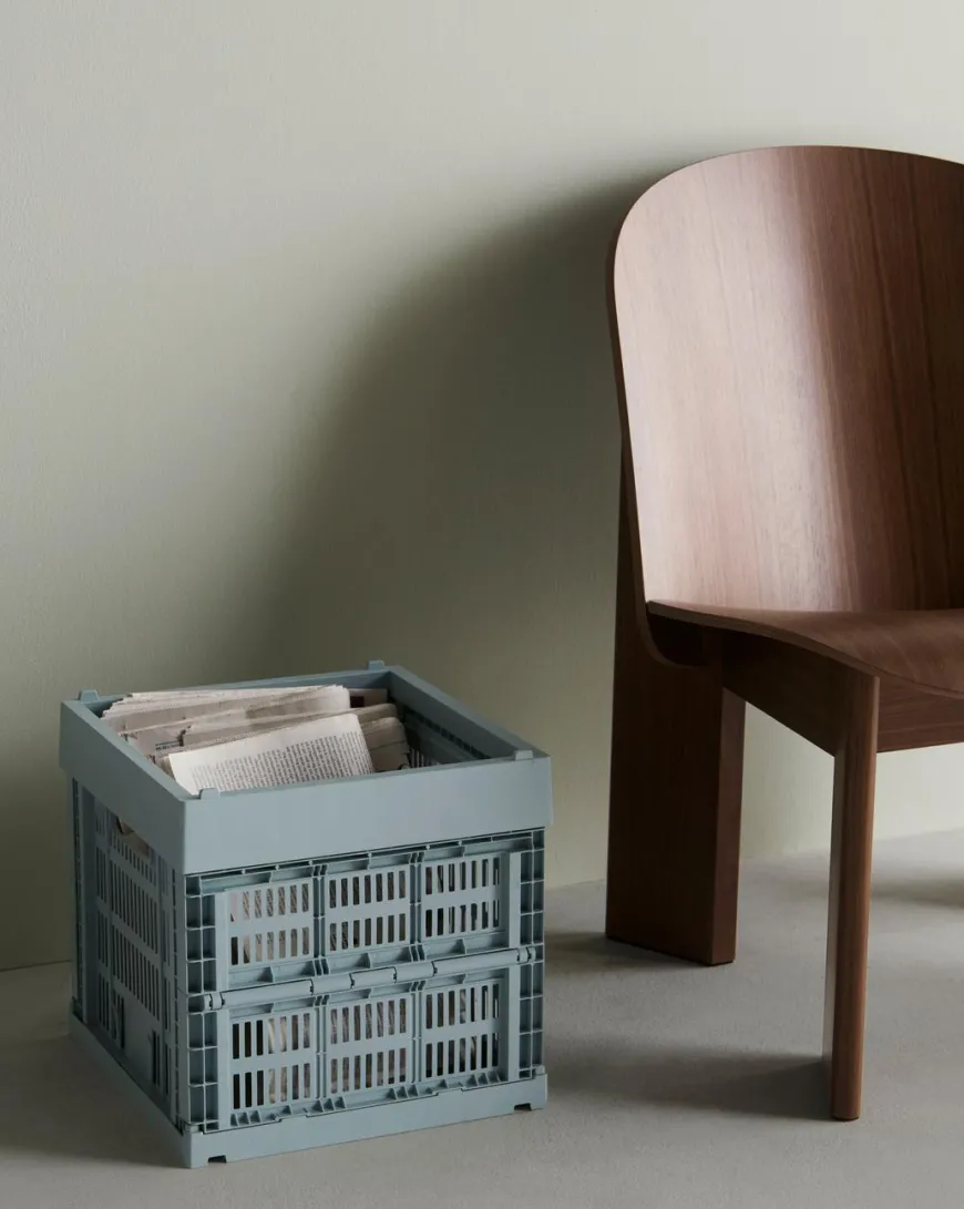 Colour Crate Cube, Charcoal fra Hay