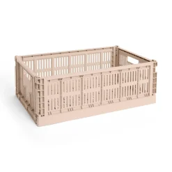 Colour Crate Large, Light yellow fra Hay