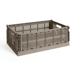 Colour Crate Large, Warm grey fra Hay