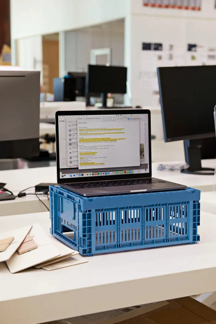 Colour Crate Medium, Bordeaux fra Hay