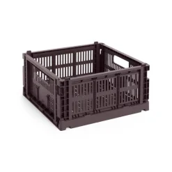 Colour Crate Medium Square, Grey fra Hay