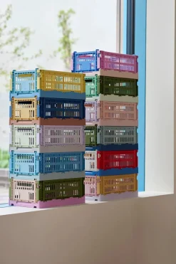 Colour crate S, dark mint fra Hay