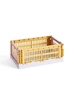 Colour crate S, golden yellow fra Hay
