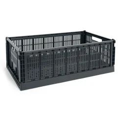 Colour Crate X-Large, Charcoal fra HAY