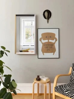 Colour Frame Mirror, medium fra Vitra