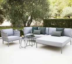 Conic Loungestol inkl. Hyndesæt fra Cane-line