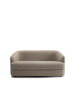 Covent Sofa Deep 2 Seater, dark taupe fra New Works