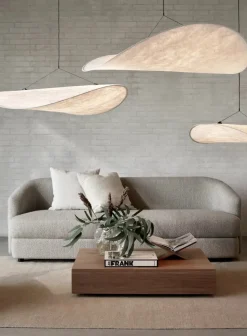 Covent Sofa Deep 3 Seater, hemp fra New Works