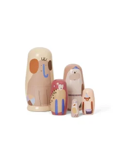 Critter Nesting Dolls fra Ferm Living