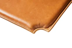 Deluxe Hynde til Y-stol CH24, cognac anilin læder