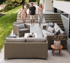 Diamond 3 pers Sofa inkl. hynde fra Cane-line