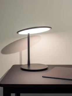 Disc table light, black fra Nine