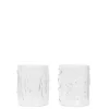 Doodle Glasses Tall, sæt á 2 stk. fra Ferm Living