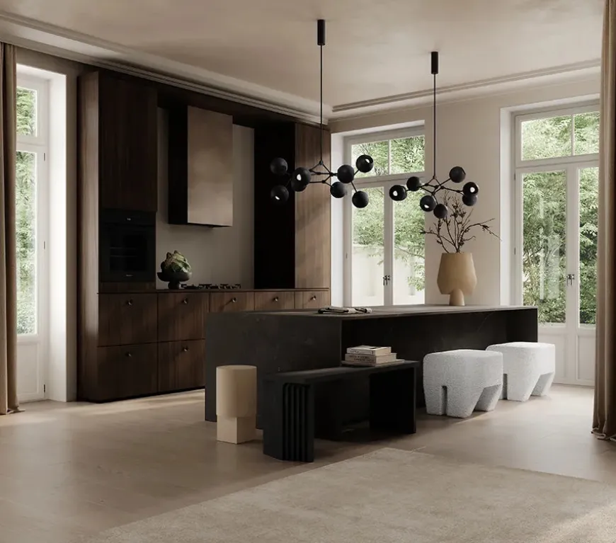 Drop Chandelier Globe, Mini, Chrome fra 101 Copenhagen