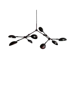 Drop Chandelier, mini burned black fra 101 Copenhagen