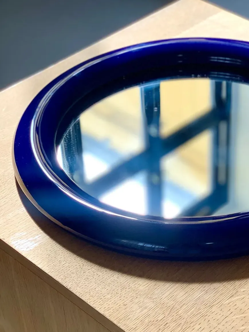 Duplum Spejl, blue ink fra raawii