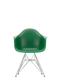 Eames Plastic Armchair DAR, forkromet fra Vitra
