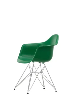 Eames Plastic Armchair DAR, forkromet fra Vitra
