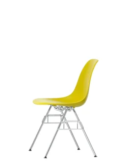 Eames Plastic Side Chair DSS-N, stabelbar fra Vitra